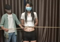郑州绳艺工作室新作之绳模优优被梆成了蜘蛛精！可以在线看！