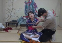 胜景山庄麻绳网新作之日式和服紧缚（第六集）！可以在线看！